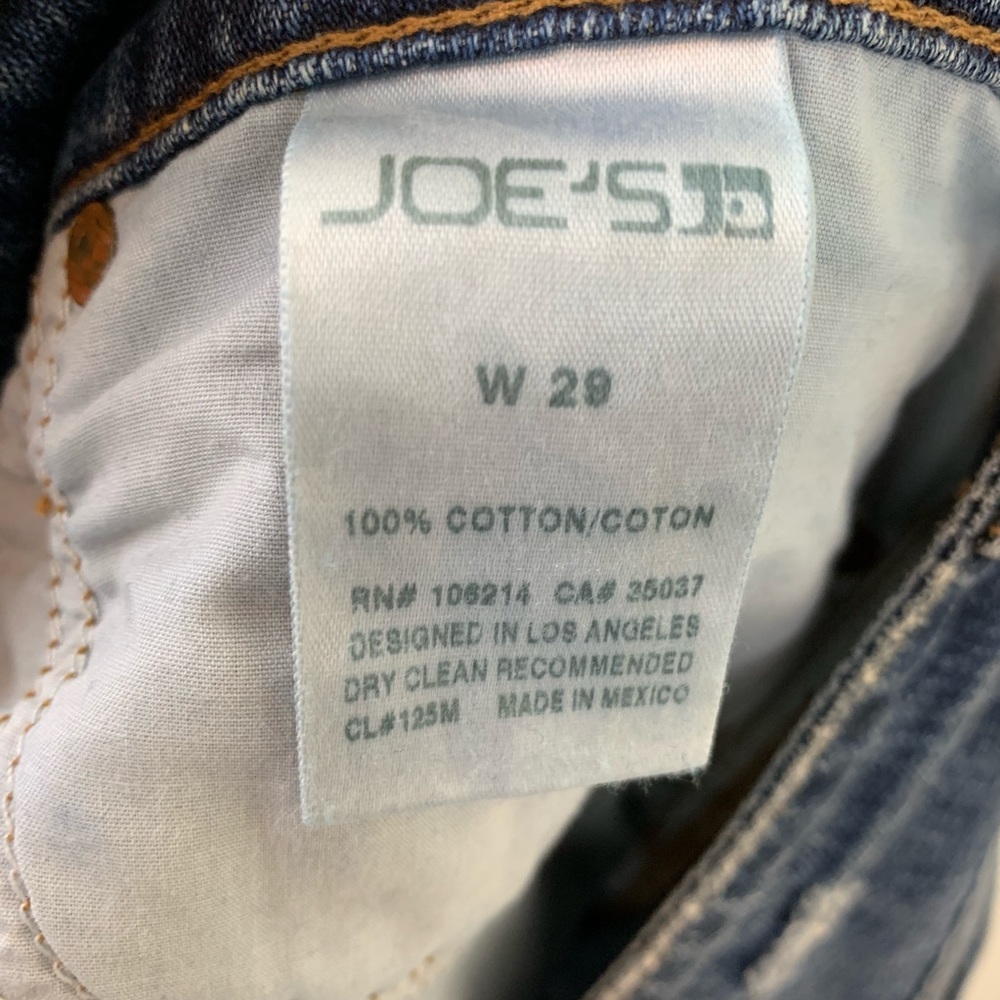 Joe’s “Aura” cropped distressed boyfriend jeans - Picture 7 of 8